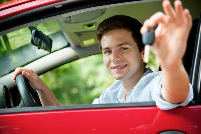 teenager student driver
